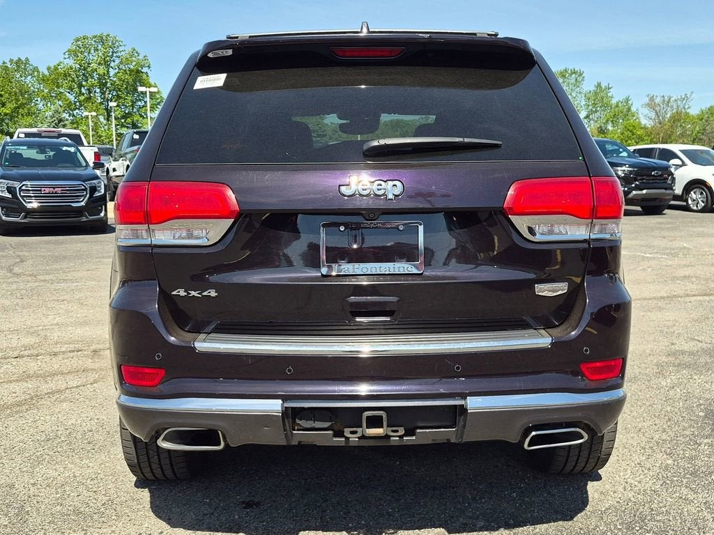 2018 Jeep Grand Cherokee Summit