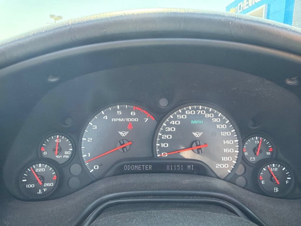 2001 Chevrolet Corvette 2DR CONV