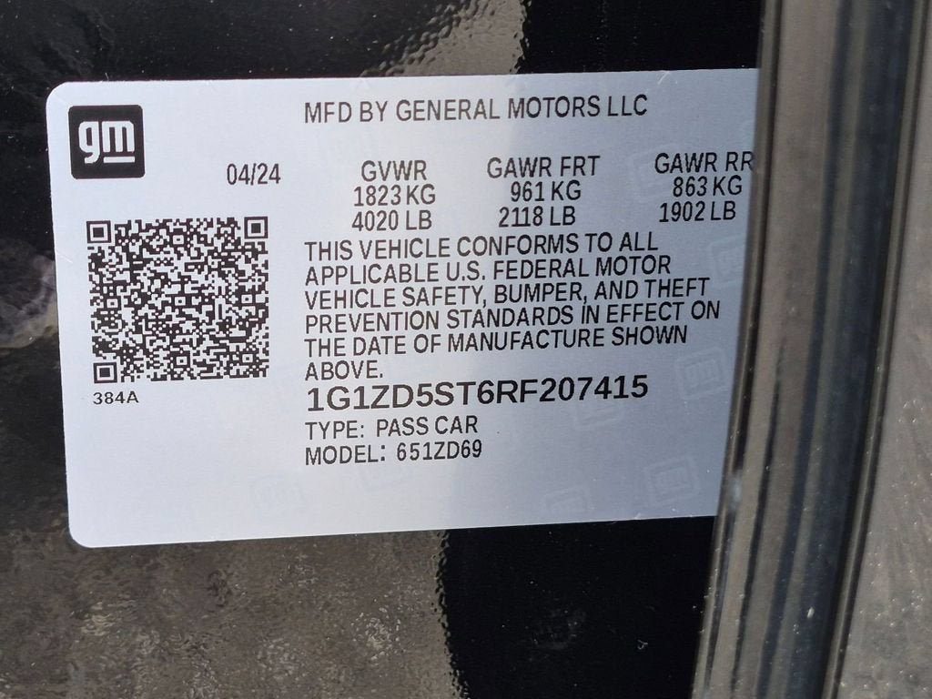 2024 Chevrolet Malibu 1LT