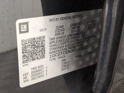 2019 Chevrolet Colorado 4WD LT