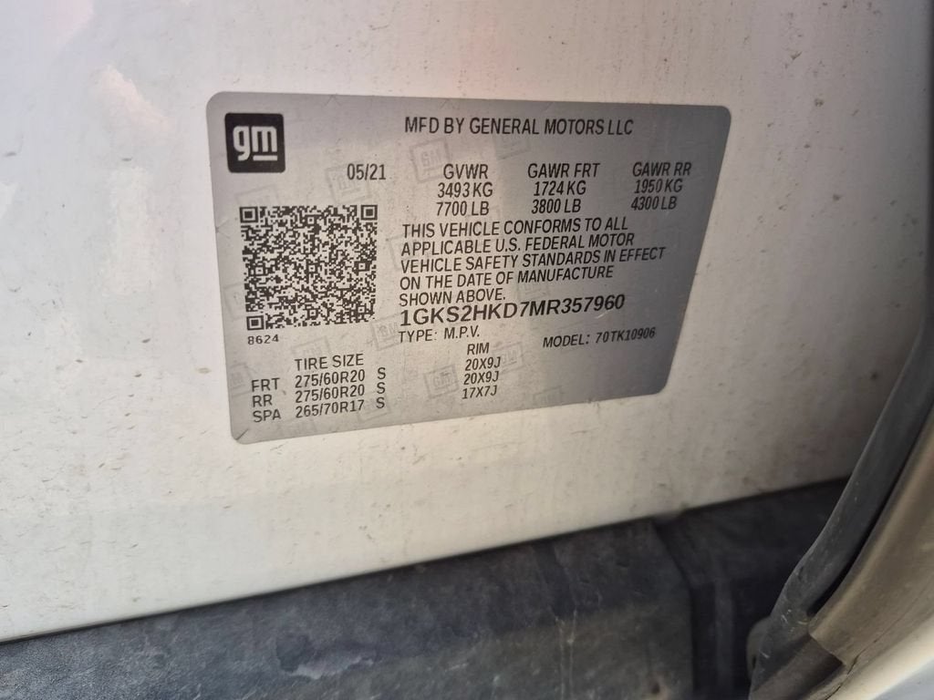 2021 GMC Yukon XL AT4