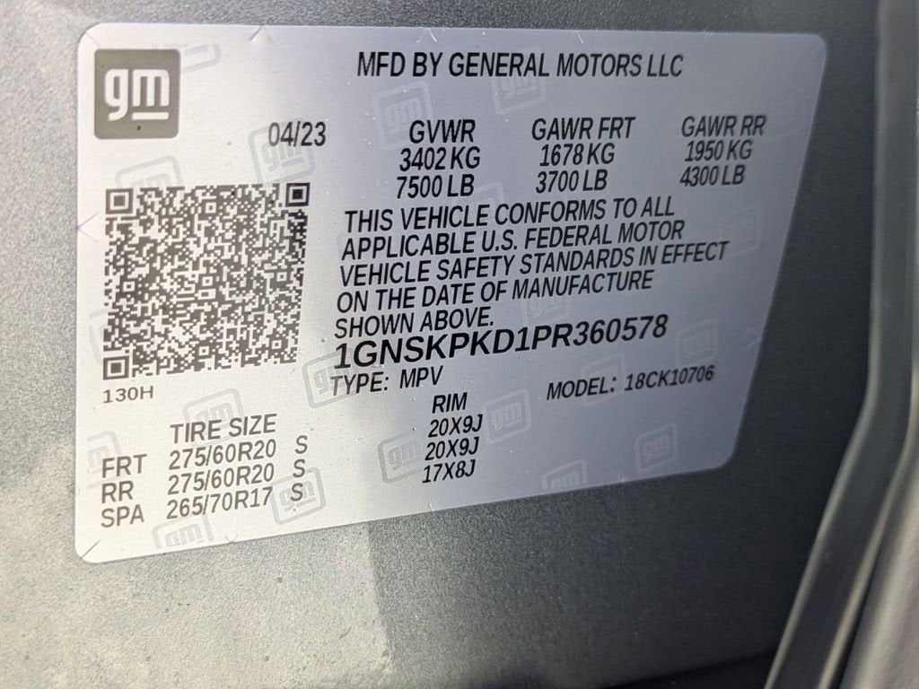 2023 Chevrolet Tahoe Z71
